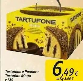 Carrefour Market Tartufone pandoro tartufato 750 g(ml) offerta