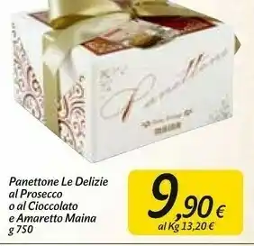 Carrefour Market Panettone il cioccolotto soffice con pezzi di cioccolato fondente 750 g(ml) offerta