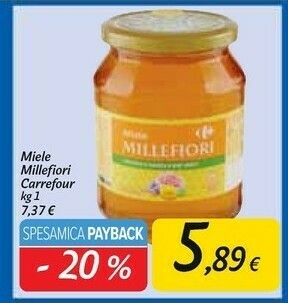Carrefour Market Carrefour - miele millefiori offerta
