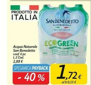 Carrefour Market Acqua naturale offerta