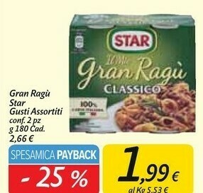 Carrefour Market Gran ragù offerta