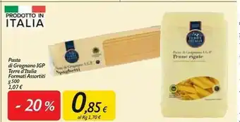 Carrefour Market Pasta di gragnano igp offerta