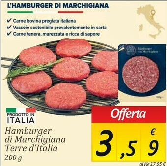 Carrefour Market Hamburger con marchigiana 200 g(ml) offerta
