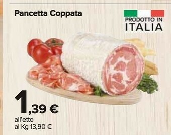 Carrefour Market Pancetta coppata offerta