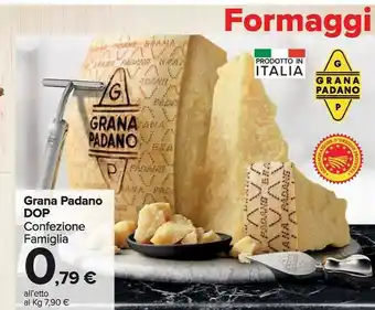 Carrefour Market Formaggio dop 406 g(ml) offerta