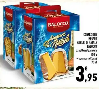 Conad Confezione regalo auguri di natale 750 g offerta