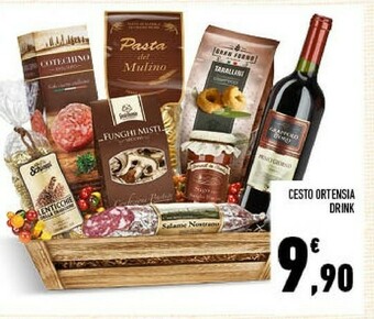 Conad Cesto ortensia drink offerta