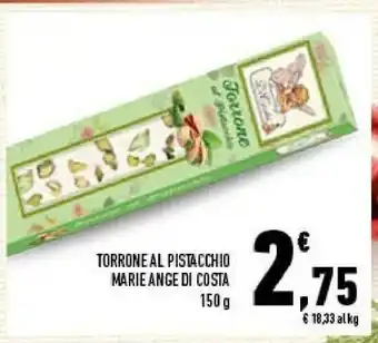 Conad Torrone al pistacchio offerta