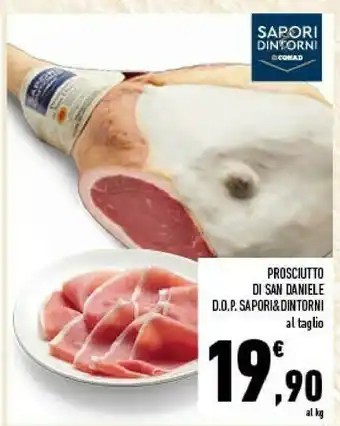 Conad Conad prosciutto di san daniele dop offerta
