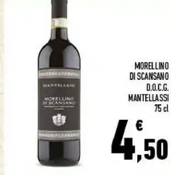 Conad Morellino di scansano 750 g(ml) offerta