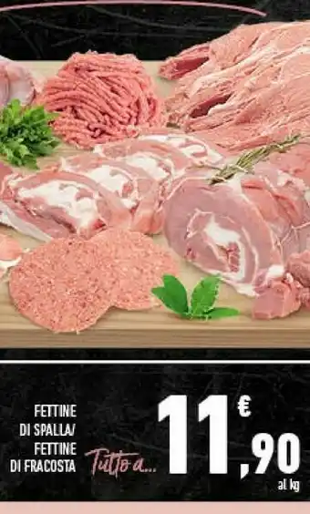 Conad Fettine di spalla/ fettine di fracosta offerta