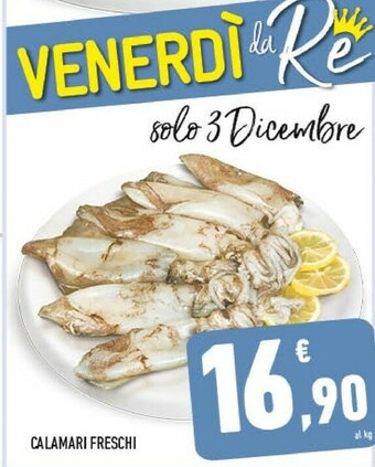 Conad Calamari freschi offerta