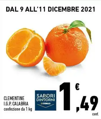 Conad Conad clementine igp calabria offerta