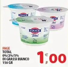Mio Market Fage total 0%/2%/5% di grassi bianco offerta