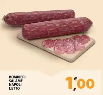 Mio Market Bombieri salame napoli l'etto offerta