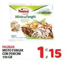 Mio Market Pagnan misto funghi con porcini offerta