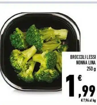 Conad Broccoli lessi offerta