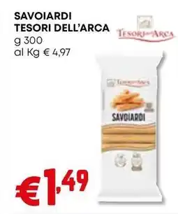 Borello Supermercati Savoiardi TESORI DELL'ARCA offerta