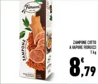 Conad Zampone cotto a vapore 1 kg offerta