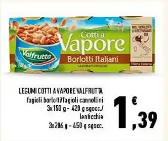 Conad Legumi cotti a vapore offerta