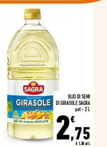 Conad Olio di semi di girasole 2000 g(ml) offerta