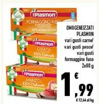 Conad Omogeneizzati manzo offerta