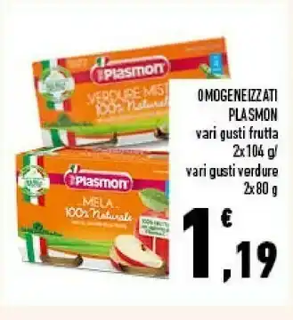 Conad Omogeneizzati mela offerta