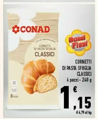 Conad Conad - cornetti di pasta sfoglia 240 g(ml) offerta
