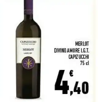 Conad Merlot divino amore lgt capizucchi offerta