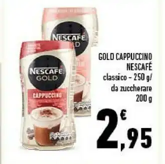 Conad Gold cappuccino offerta