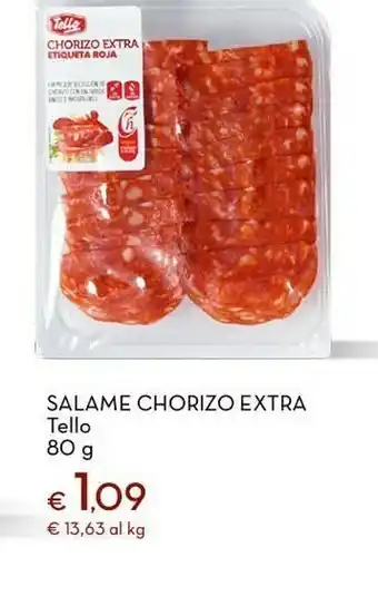 Conad Salame chorizo extra 80 g offerta