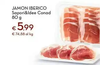 Conad Superstore Sapori&ldee conad jamon iberico offerta