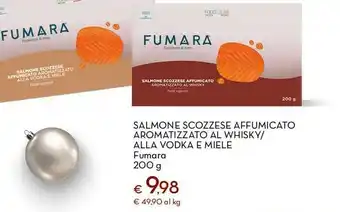 Conad Superstore Fumara salmone scozzese affumicato aromatizzato al whisky offerta