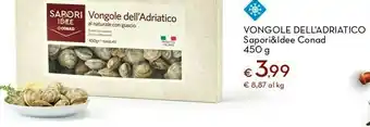 Conad Superstore Conad vongole dell'adriatico sapori&ldee offerta