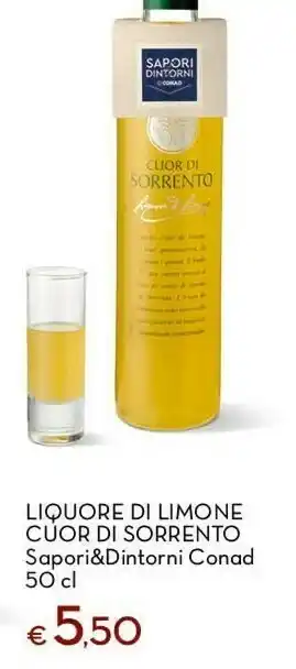 Conad Superstore Conad sapori e dintorni liquore di limone cuor di sorrento offerta