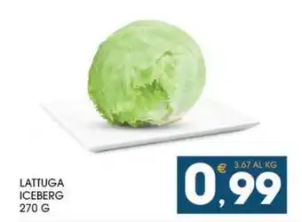 SeBón Supermercati Lattuga iceberg offerta