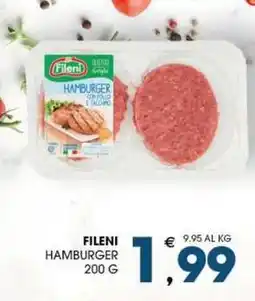 SeBón Supermercati Fileni hamburger offerta