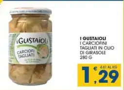 SeBón Supermercati I gustaioli i carciofini tagliati in olio di girasole offerta