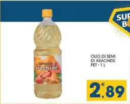 SeBón Supermercati Olio di semi di arachide PET offerta