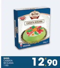 SeBón Supermercati Sigel cassata siciliana offerta