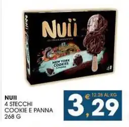 SeBón Supermercati Nuii 4 stecchi cookie e panna offerta