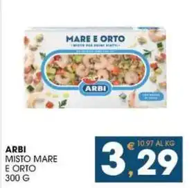 SeBón Supermercati Arbi misto mare e orto offerta
