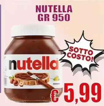 Supermercato Papale Nutella offerta
