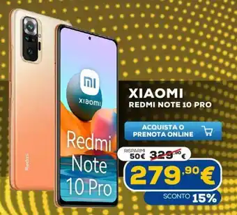 Euronics Xiaomi Redmi Note 10 Pro offerta