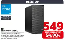 Comet HP Desktop M01-F2084NL offerta