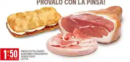 Sisa Prosciutto crudo addobbo stagionato senza osso offerta