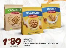 Sisa Balocco biscotti cruschelle/pastefrolle/zuppole offerta