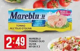 Sisa Mareblu tonno olio oliva offerta