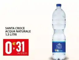 Sisa Santa croce acqua naturale offerta
