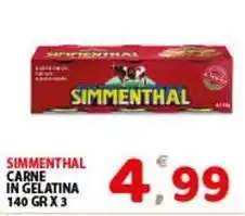 Premium Supermercati Simmenthal carne in gelatina offerta